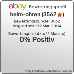 Bewertungen von helm-ohren.de auf Ebay