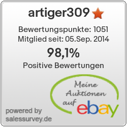Auktionen und Bewertungen von Artiger309