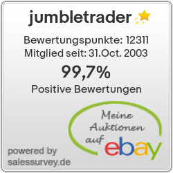 Auktionen und Bewertungen von JumbleTrader