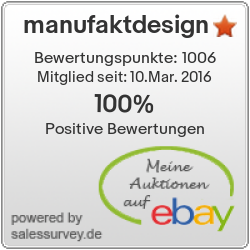 Auktionen und Bewertungen von manufaktdesign