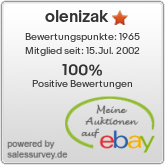 Auktionen und Bewertungen von Olenizak