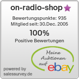 Auktionen und Bewertungen von on-radio-shop