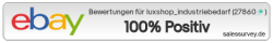 Auktionen und Bewertungen von luxshop_industriebedarf