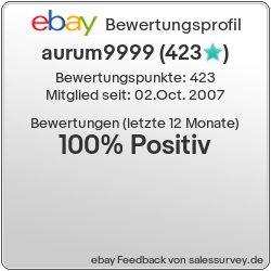 Auktionen und Bewertungen von Aurum9999