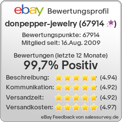 Auktionen und Bewertungen von donpepper-jewelry