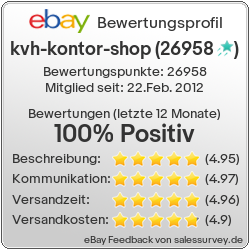 Auktionen und Bewertungen von kvh-kontor-shop