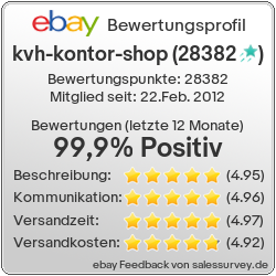 Auktionen und Bewertungen von kvh-kontor-shop