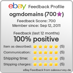 Auctions and feedback of ogmdomains