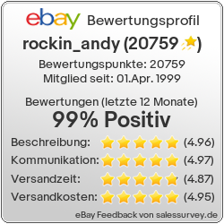 Auktionen und Bewertungen von rockin_andy
