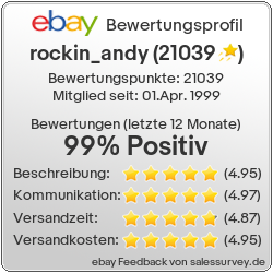 Auktionen und Bewertungen von rockin_andy