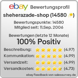 Auktionen und Bewertungen von sheherazade-shop