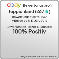 Auktionen und Bewertungen von teppichland