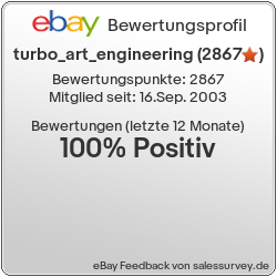 Auktionen und Bewertungen von turbo_art_engineering