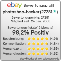 Auktionen und Bewertungen von photoshop-becker