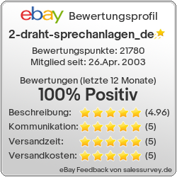 Bewertungen von 2-draht-sprechanlagen_de