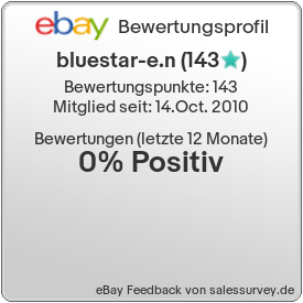 Auktionen und Bewertungen von bluestar-e.n