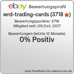 Auktionen und Bewertungen von wrd-trading-cards