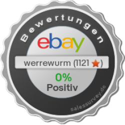 Auktionen und Bewertungen von werrewurm